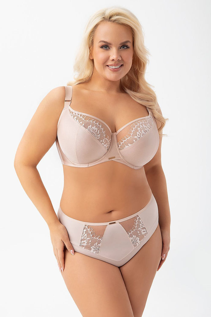 Culotte Gorsenia Lingerie beige 216147 - vue produit 2 Secretelles