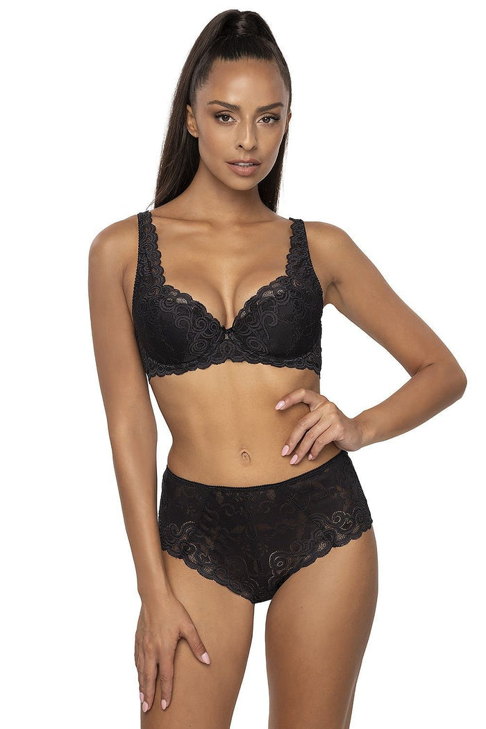Culotte Mat noir 193103 - vue produit 2 Secretelles