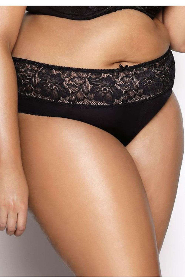 Culotte Mat noir 204238 - vue produit 1 Secretelles