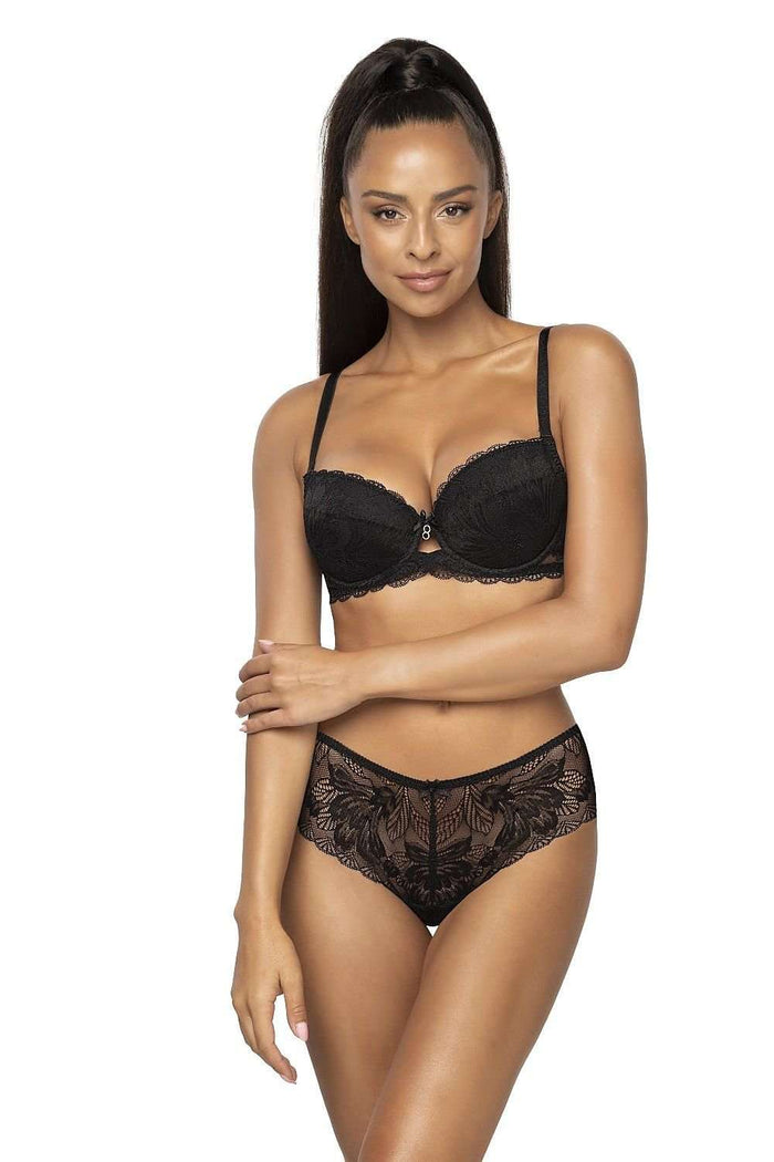 Culotte Mat noir 204210 - vue produit 2 Secretelles