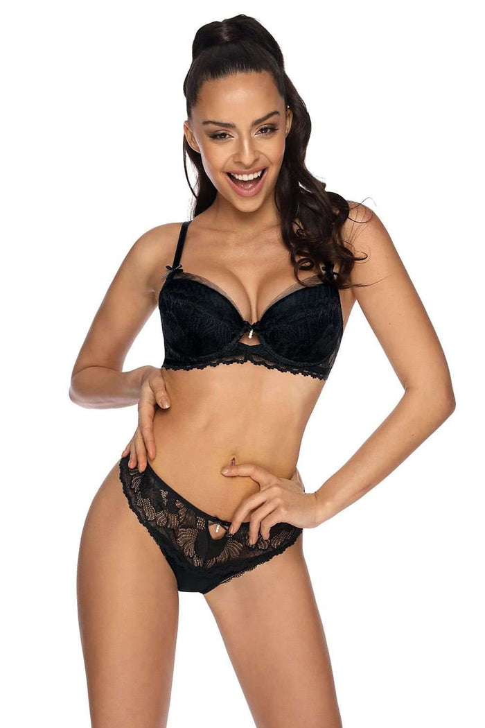 Culotte Mat noir 204233 - vue produit 2 Secretelles