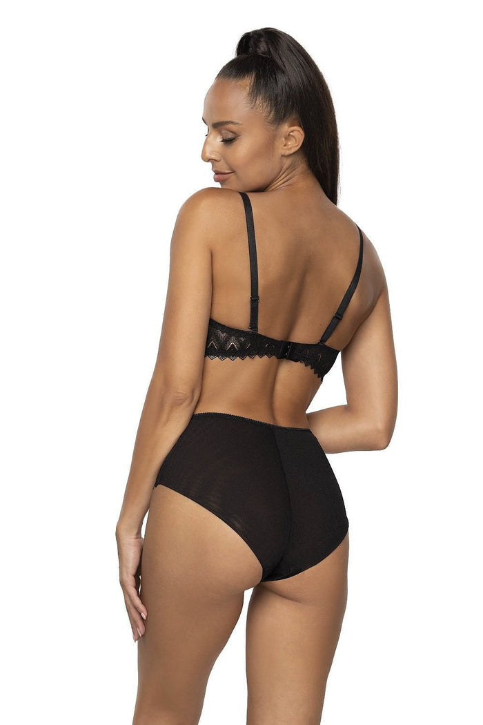 Culotte Mat noir 204005 - vue produit 4 Secretelles