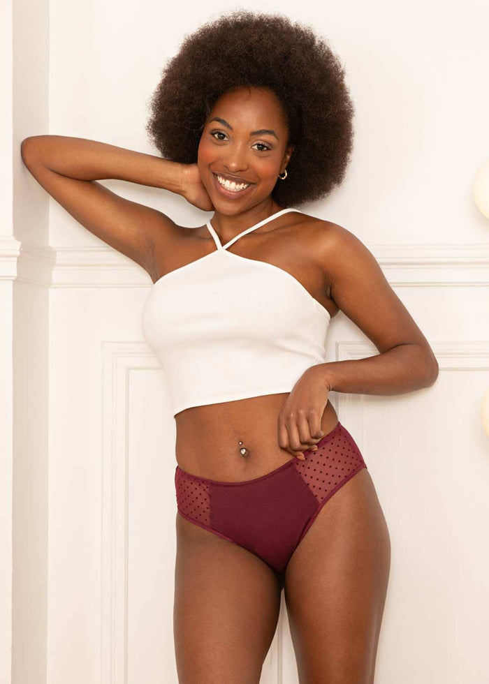 Culotte Menstruelle SPLENDEA RUBIS Flux Moyen (Jour) - SO'CUP