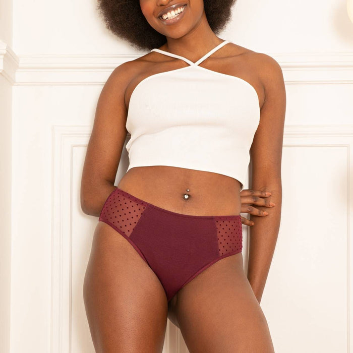 Culotte Menstruelle SPLENDEA RUBIS Flux Moyen (Jour) - SO'CUP