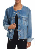 Cutoff Trucker Jacket (Mid Fade)