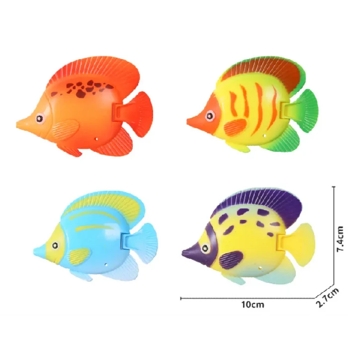 Diving Regal Fish Toys 4-pieces Set