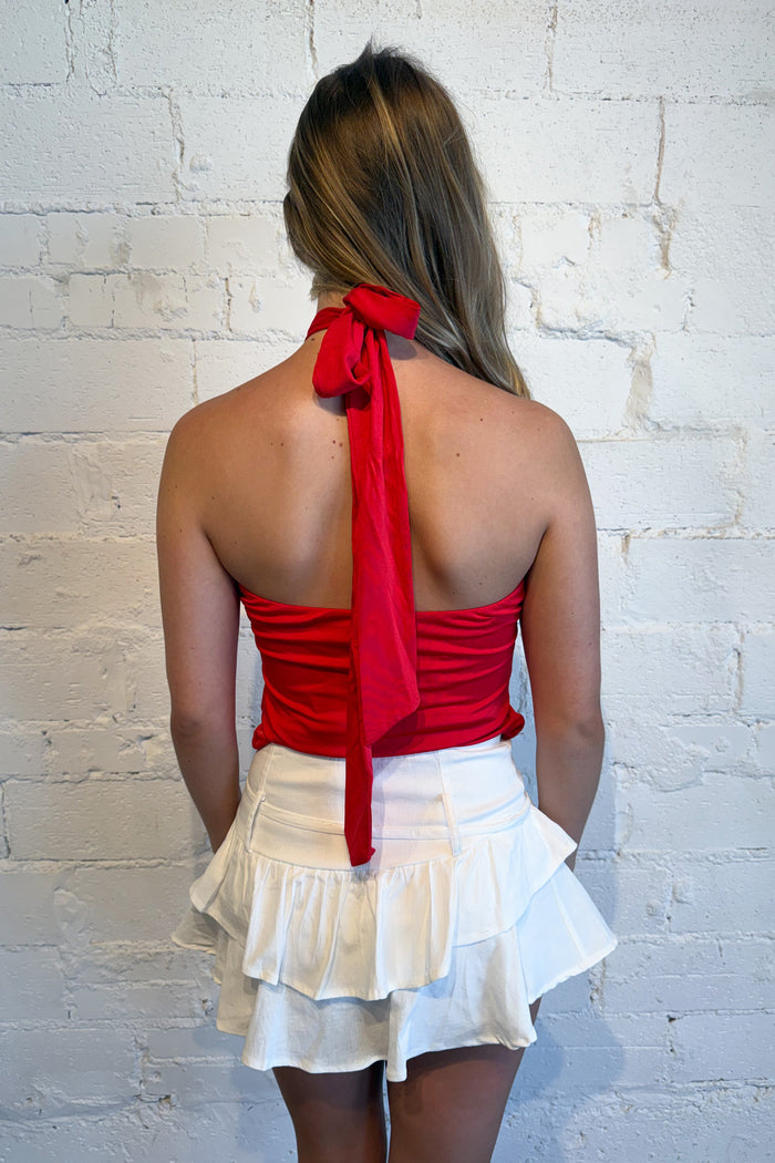 East Coast Top Red Back, adeline boutique, dallas boutique, boutique,
