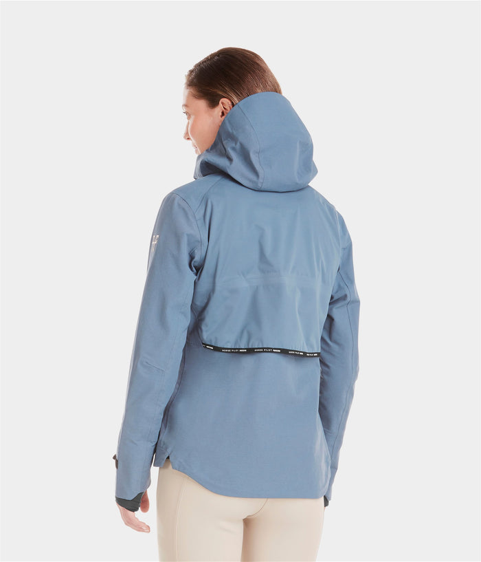 Element | Cloudy Blue | Jacket Veste d'équitation imperméable et coupe vent femme| Horse Pilot