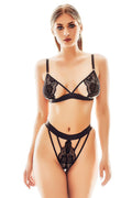 Ensemble lingerie Anais noir 155864 - vue produit 1 Secretelles
