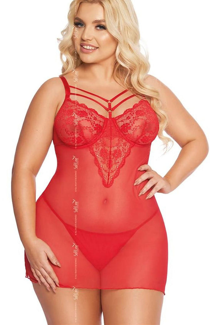 Soutien-gorge SoftLine Collection rouge 206927 - vue produit 1 Secretelles