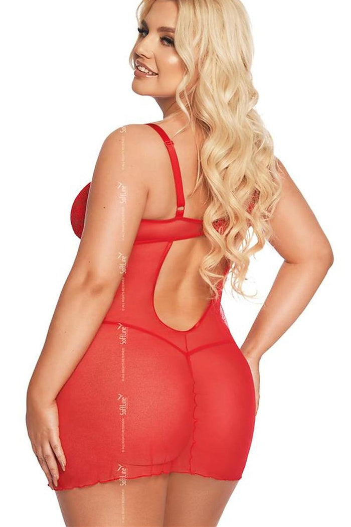 Soutien-gorge SoftLine Collection rouge 206927 - vue produit 2 Secretelles