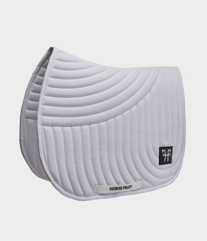 tapis de selle ergonomique d'équitation | Blanc | Horse Pilot