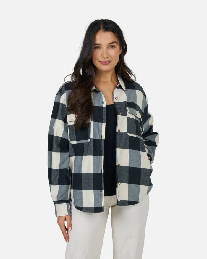 Fathom Flannel - Off White
