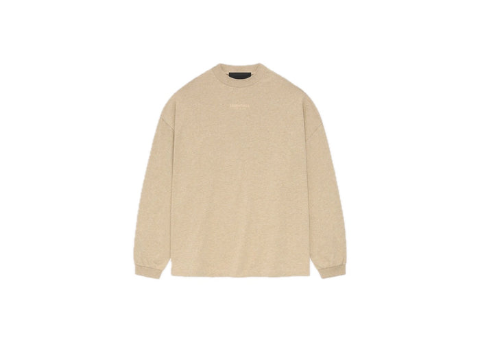 FEAR OF GOD ESSENTIALS Essentials Long Sleeve Tee Gold Heather
