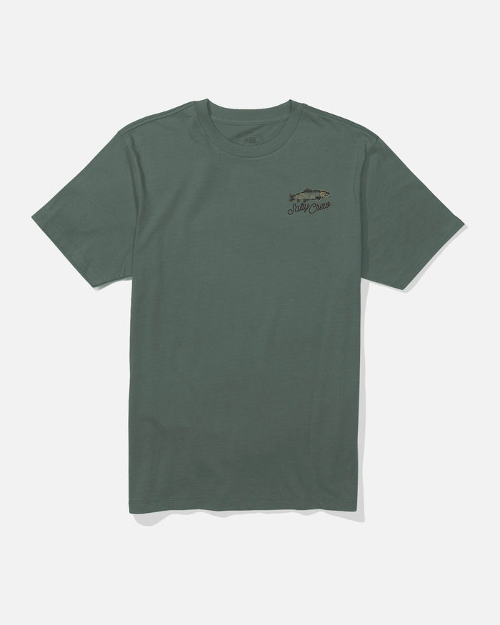Fish Fest Ss Tee - Laurel Wreath