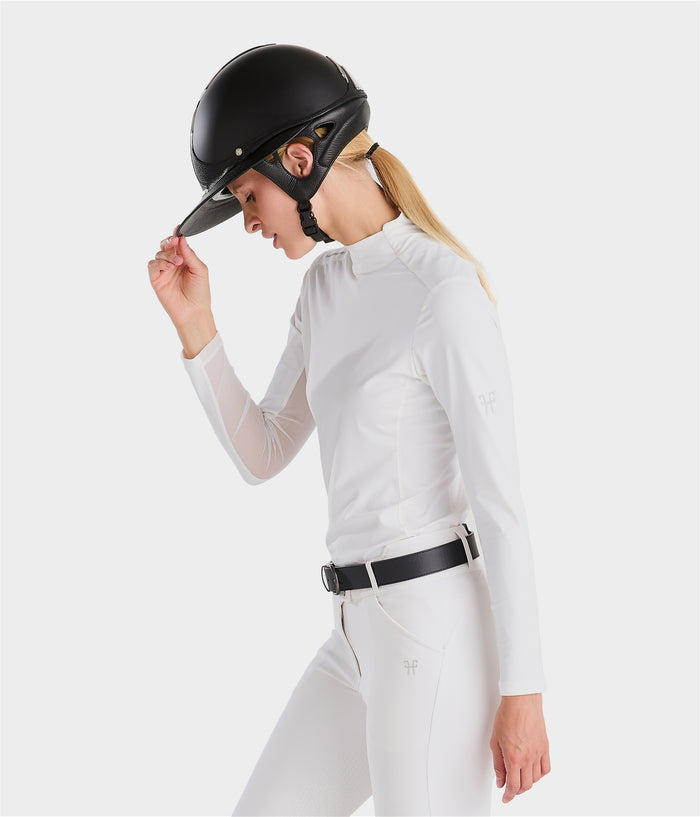 Flow Women | Chemise de compétition femme | équitation | Horse Pilot