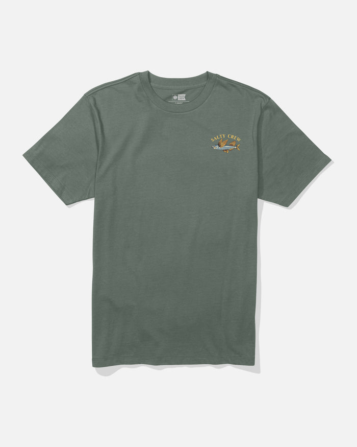 Fly Home Ss Tee - Laurel Wreath
