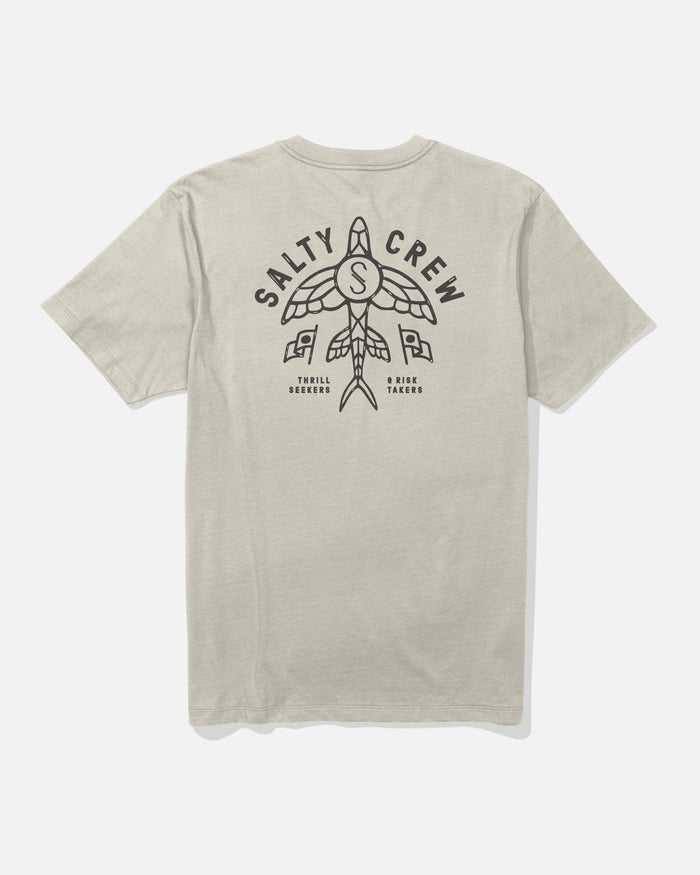 Flyer Ss Tee - Moonbeam