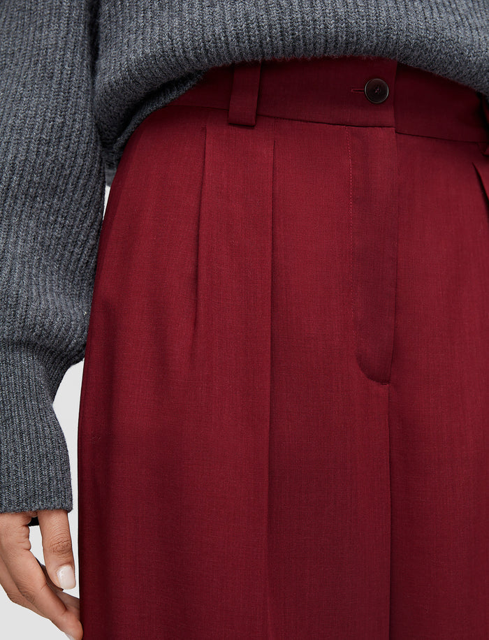 Forest Fine Wool Trousers