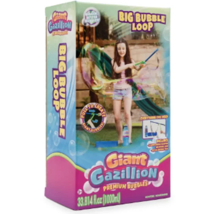 Gazillion Big Loop Bubble Wand Toy for Kids
