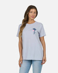Geo Palm B.f. Tee - Fog