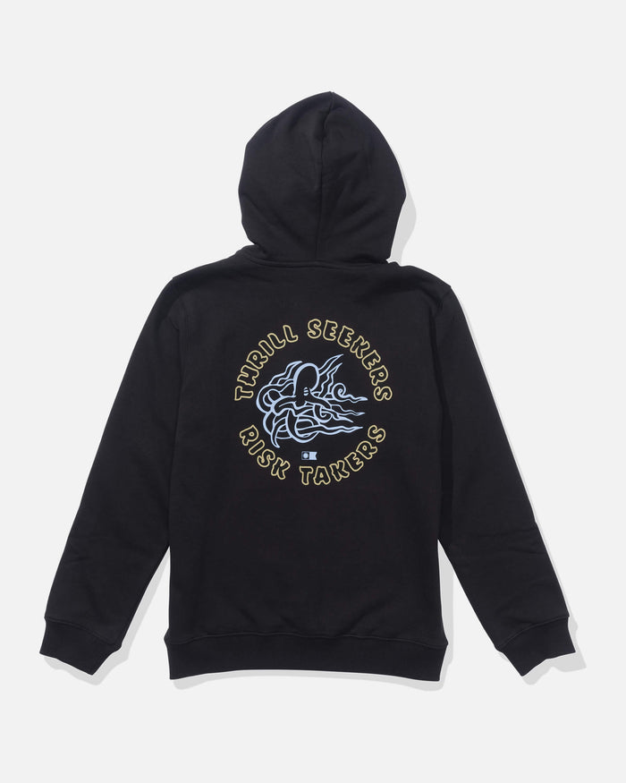 Salty crew FLEECE STANDARD Good Vibes  Fleece Kids - Black in Black