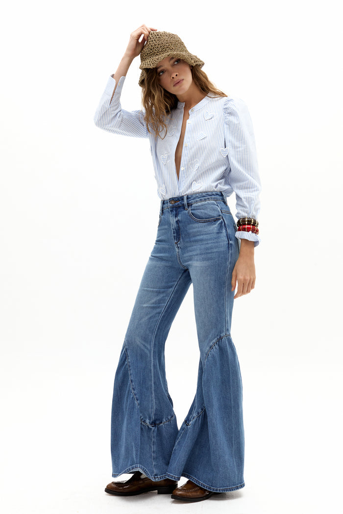 Gypsy Denim Pants - Washed Indigo