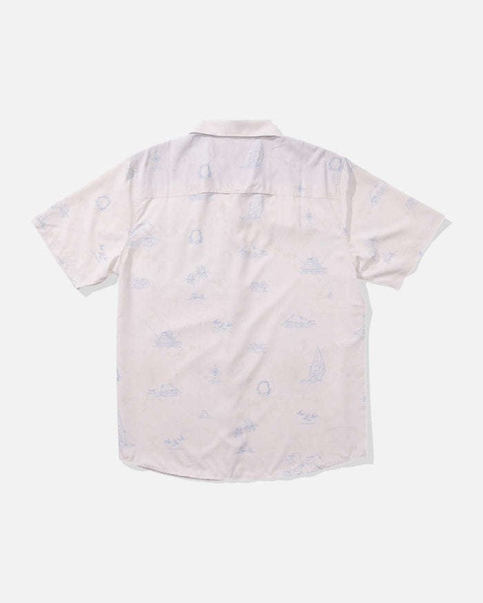 Salty crew WOVEN SHIRTS Helmsman Uv Button Up - Oyster in Oyster