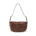 Hobo Contour Shoulder Crossbody in Mocha