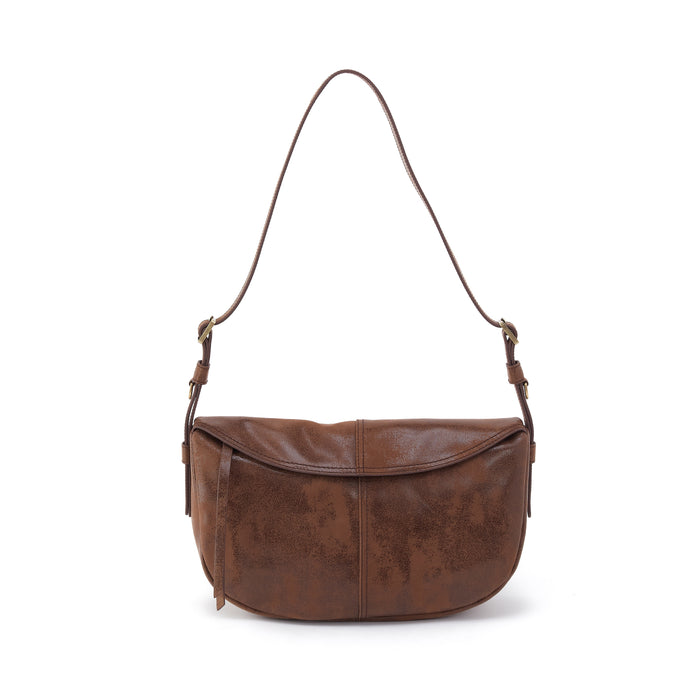 Hobo Contour Shoulder Crossbody in Mocha