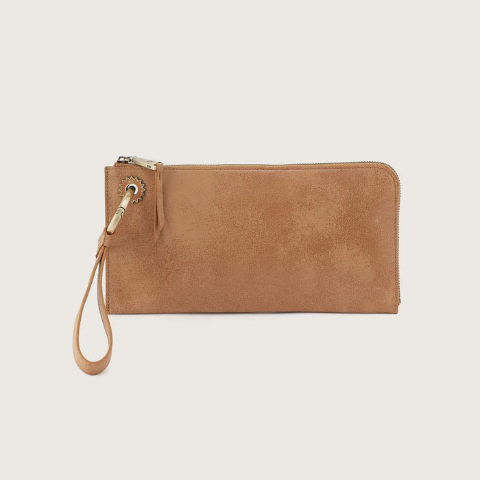 Hobo Jett Wristlet in Whiskey