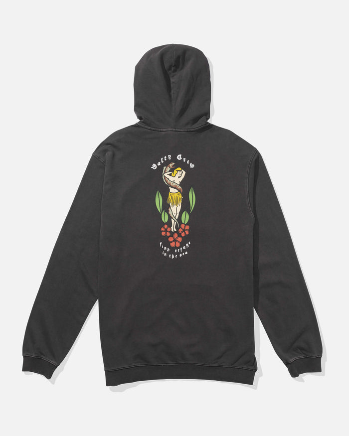 Salty crew FLEECE STANDARD Hopper Vintage Fleece - Coal in Coal