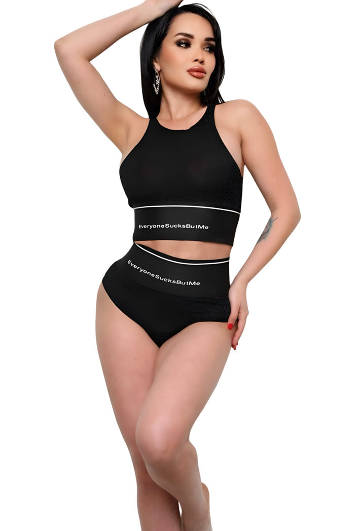 I just Might - Matching Glitter Two Piece Short Set