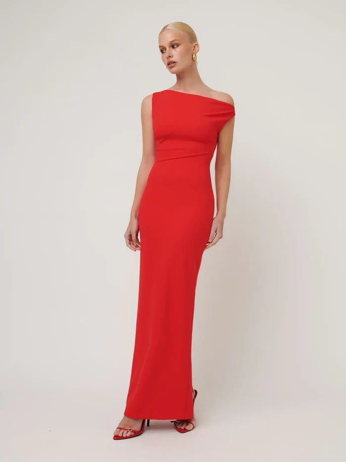 Inaya Cherry Red - Dress - Effie Kats