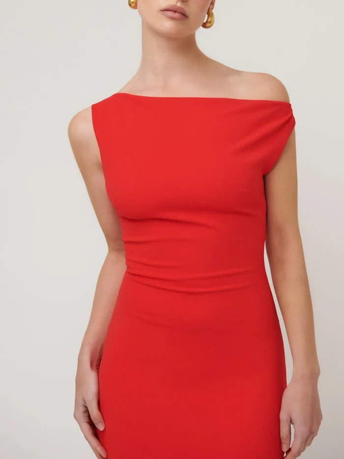 Inaya Cherry Red - Dress - Effie Kats