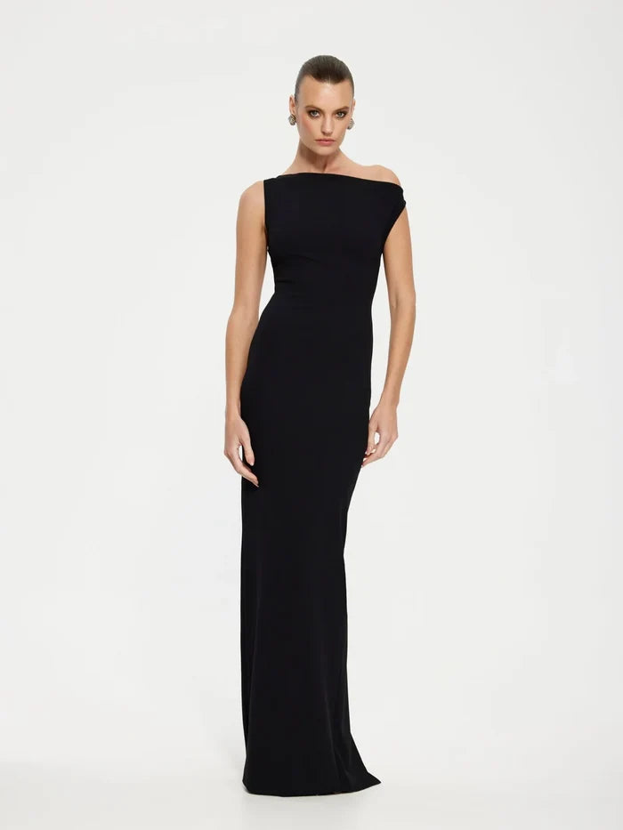 Inaya Gown Black - Dress - Effie Kats