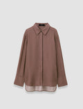 Joe Printed Silk Blend Blouse