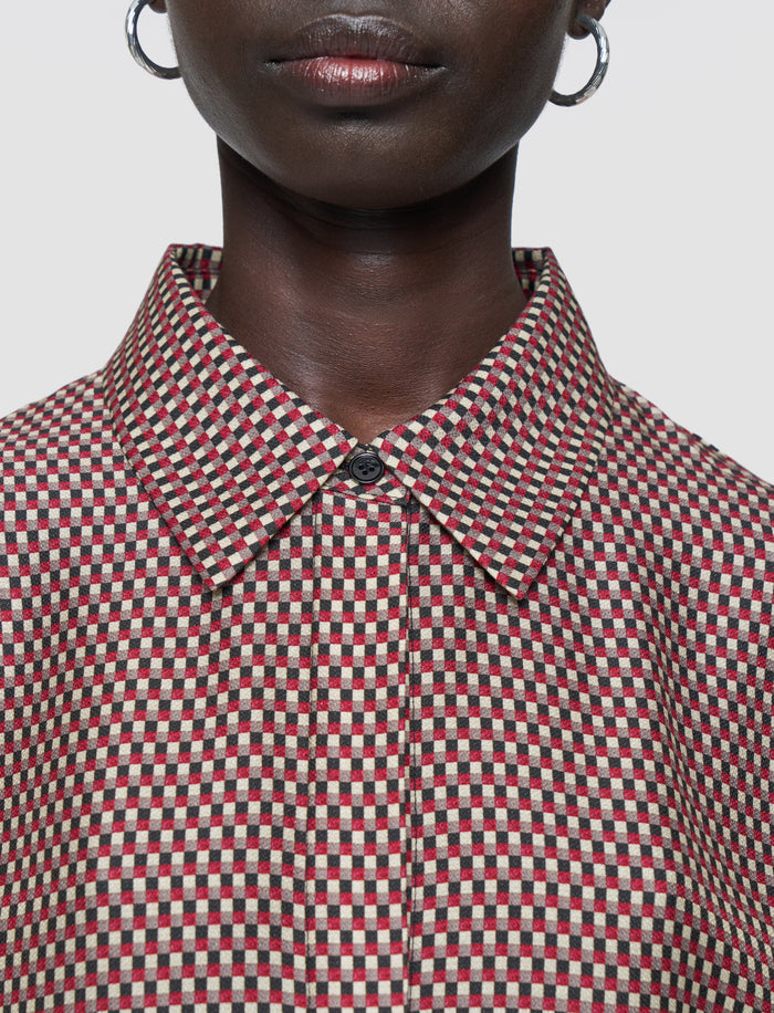 Multicolour Joe Printed Silk Blend Blouse - Joseph