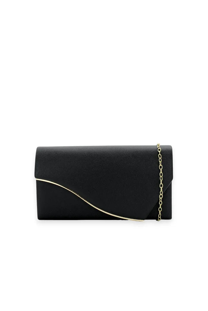 Jordana Clutch Black - Accessory - Morgan and Taylor