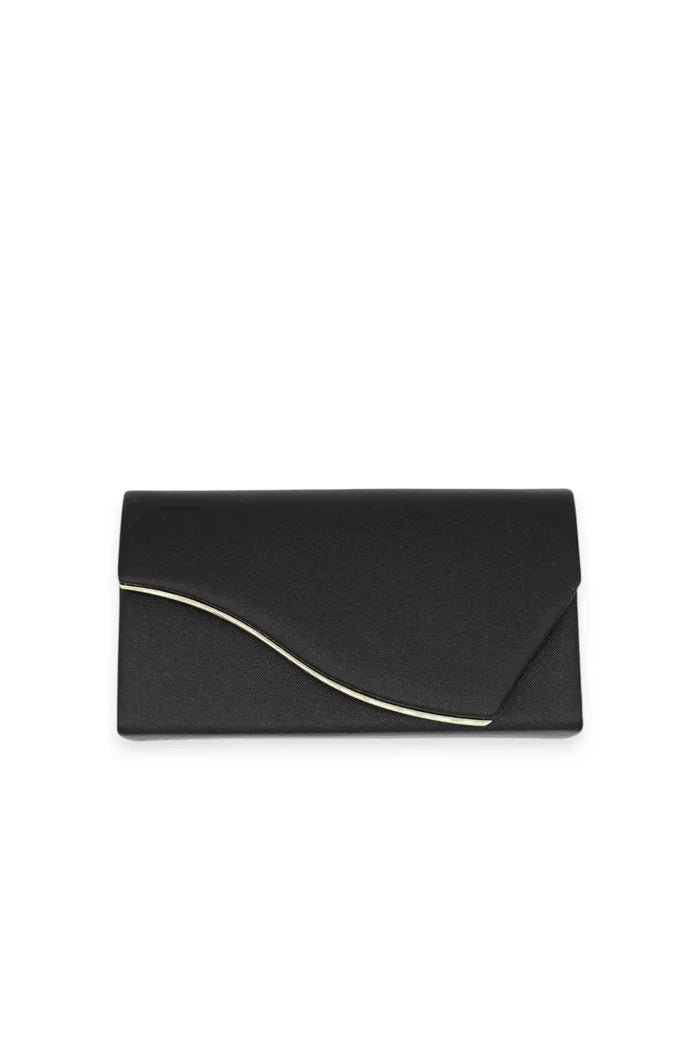 Jordana Clutch Black - Accessory - Morgan and Taylor
