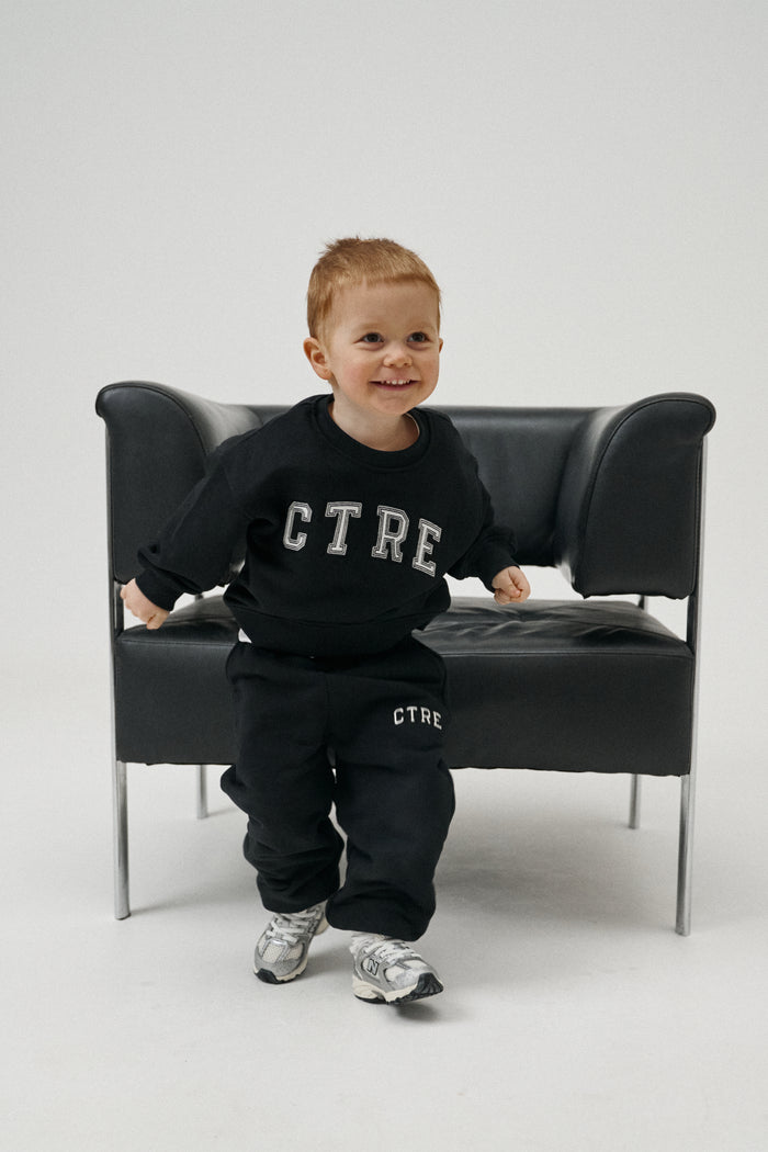 JUNIOR CTRE JOGGERS - BLACK