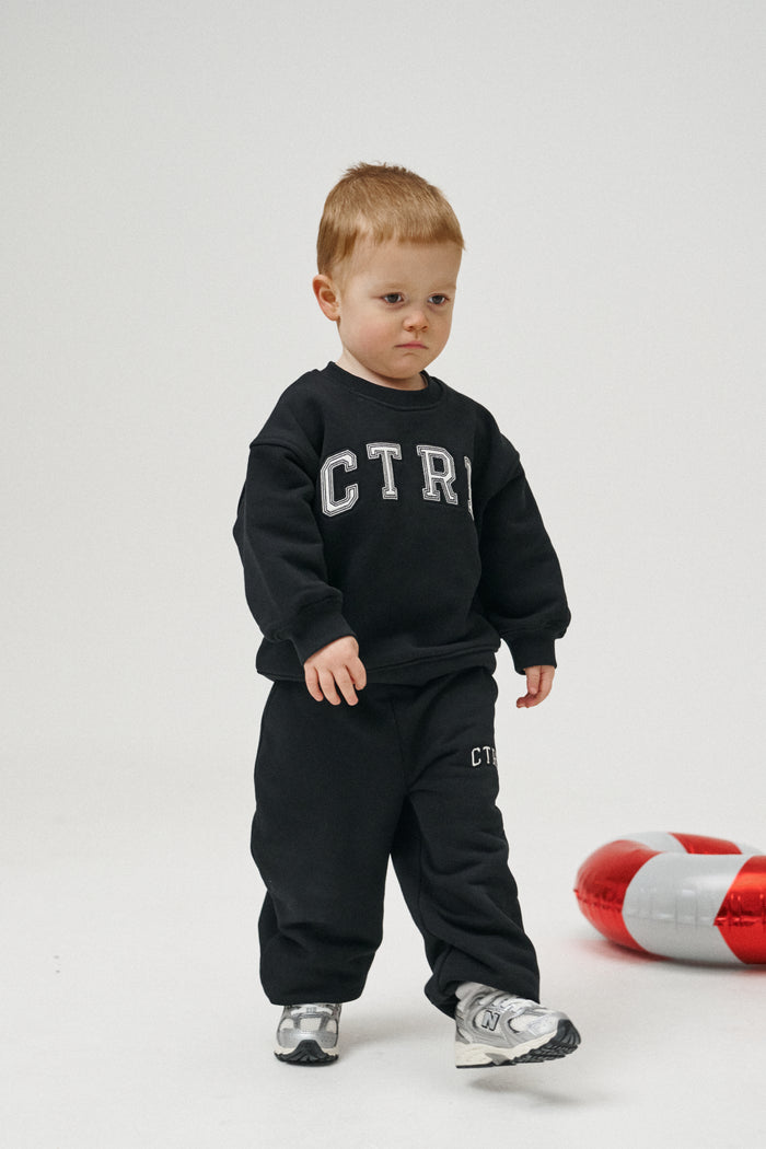JUNIOR CTRE JOGGERS - BLACK