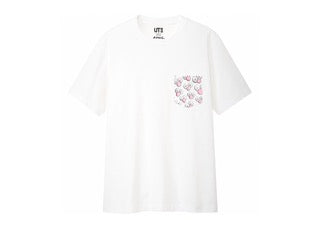 KAWS x Uniqlo BFF Pocket Tee White