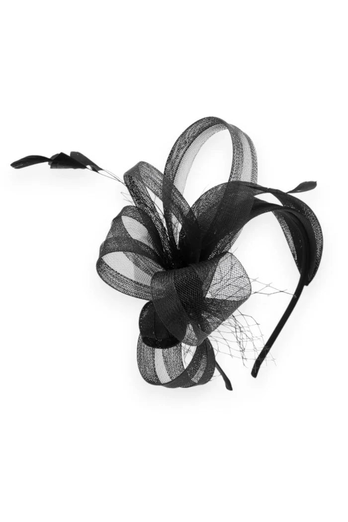 Kora Fascinator Black - Accessory - Morgan and Taylor