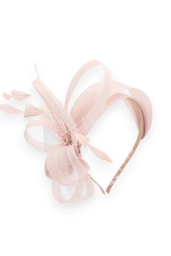 Kora Fascinator Blush - Accessory - Morgan and Taylor