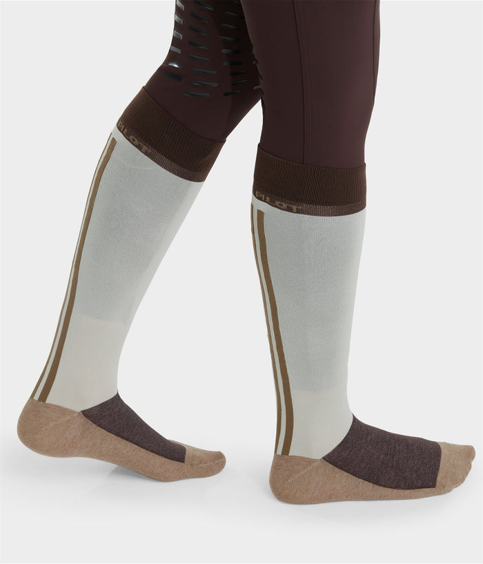 Light Socks Deux paires de chaussettes d'équitation femme| Horse Pilot