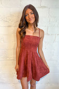 Litzy Suede Dress, Suede Dress, Dresses, Boutique Dress, Adeline Boutique, Dallas Boutique, Fall and Winter Dresses, Fall Styles, Women's Fashion