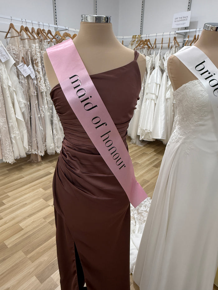 Maid of Honour Sash - Giftware - Honey Fawn