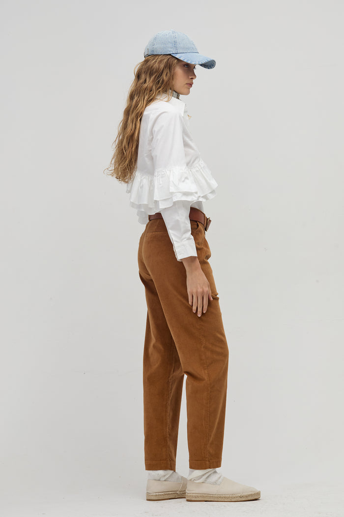 Mambo Poplin Shirt - White