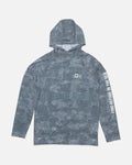 Mariner Hood Tech Tee - Dark Navy